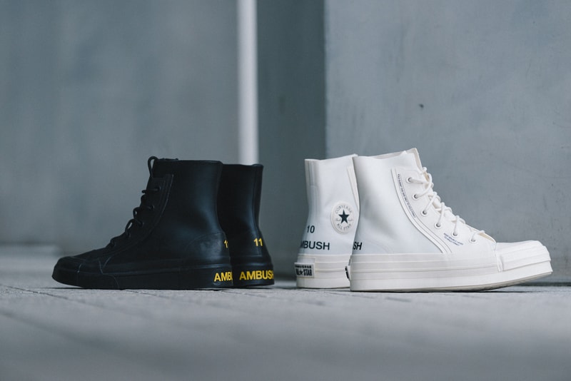 近賞 AMBUSH x Converse Chuck 70 & Pro Leather 全新聯乘鞋款