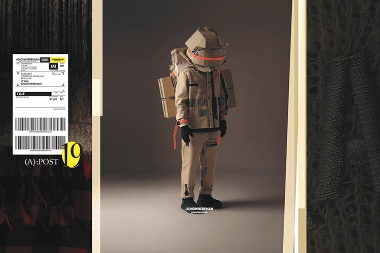 (A)NOWHEREMAN 2019 秋冬系列 Lookbook 正式發佈
