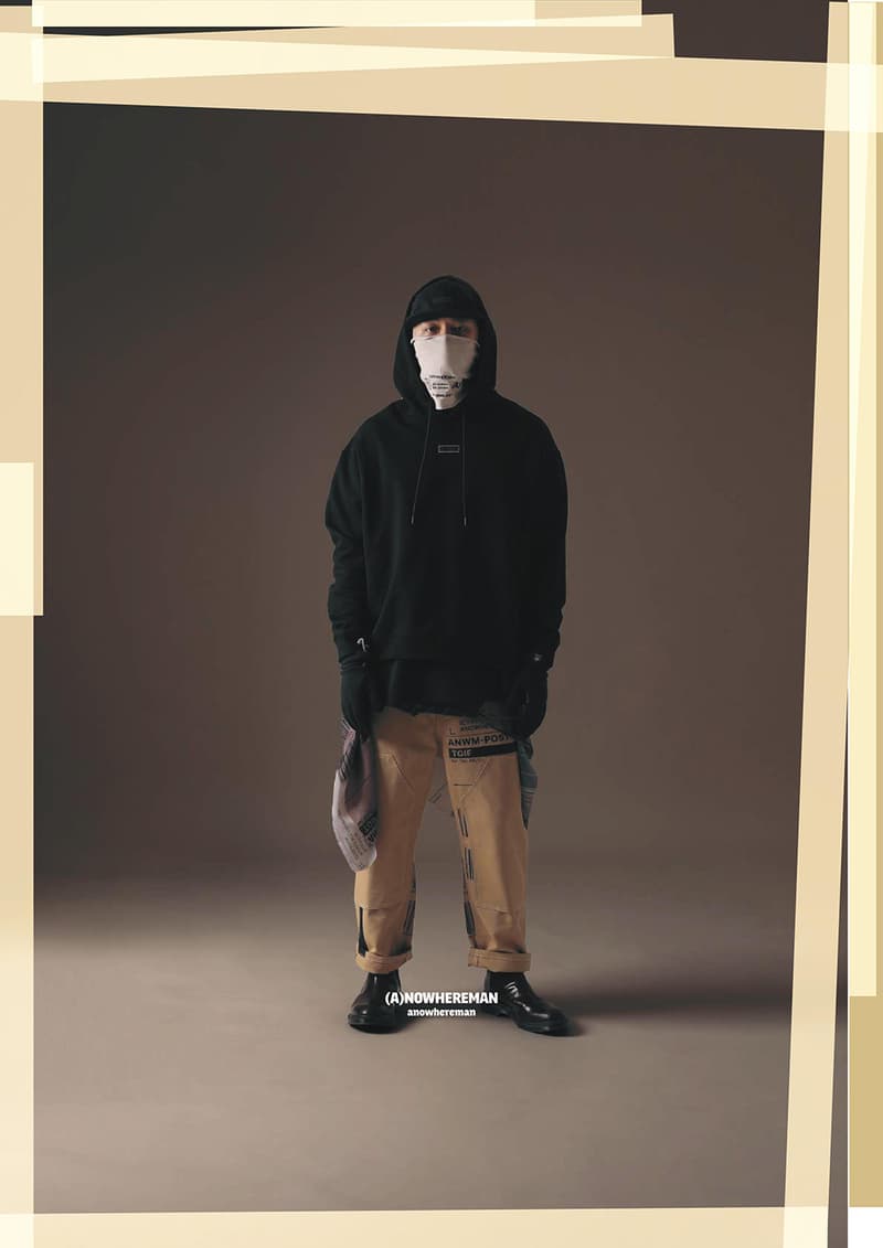 (A)NOWHEREMAN 2019 秋冬系列 Lookbook 正式發佈