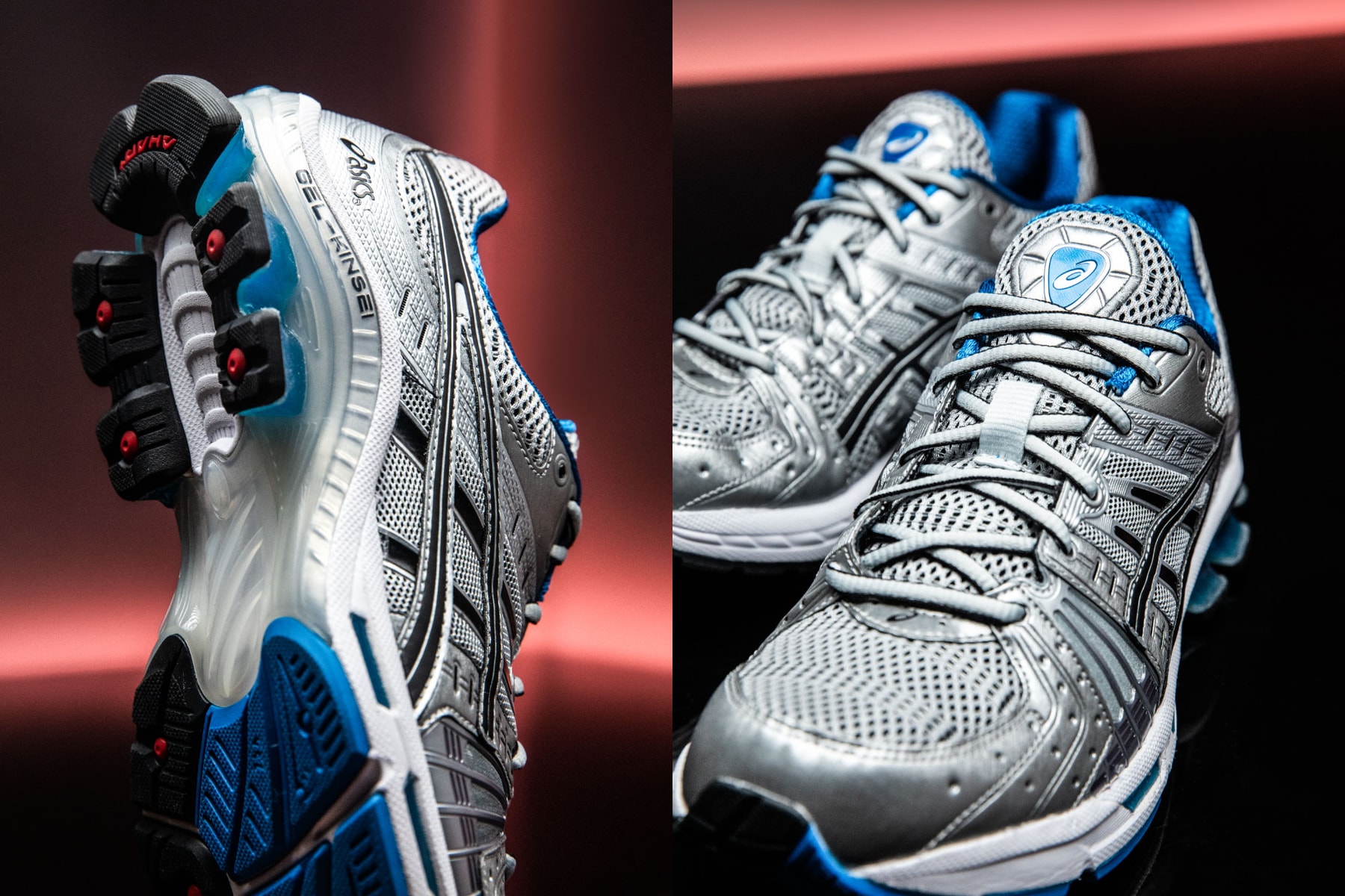 跨越時空的武士 ASICS GEL-KINSEI OG 仿生銀色胄甲再現