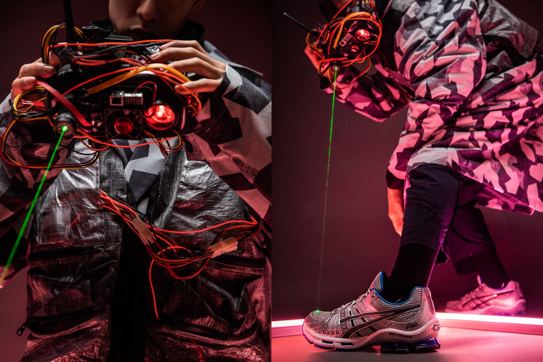 跨越時空的武士 ASICS GEL-KINSEI OG 仿生銀色胄甲再現