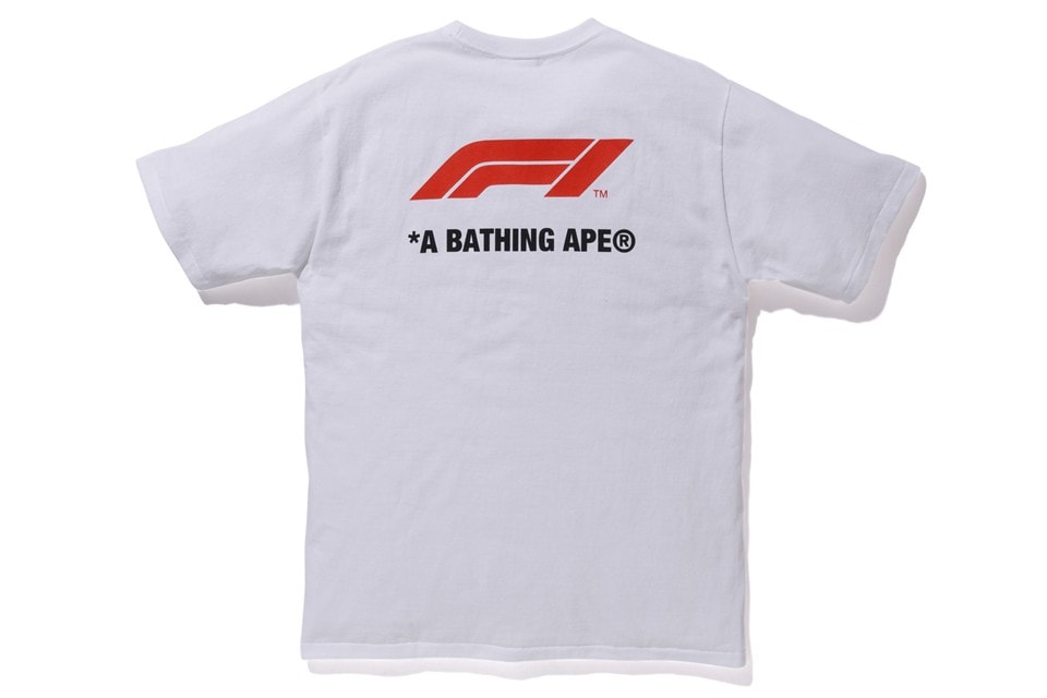 A BATHING APE® x Formula 1 第二回全新聯乘系列發佈