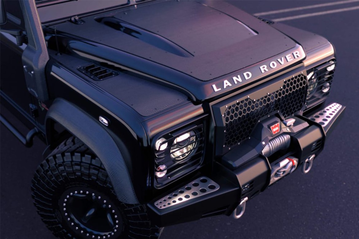 Classic Overland 打造 Land Rover Defender 6x6「Black Mamba」改裝車型