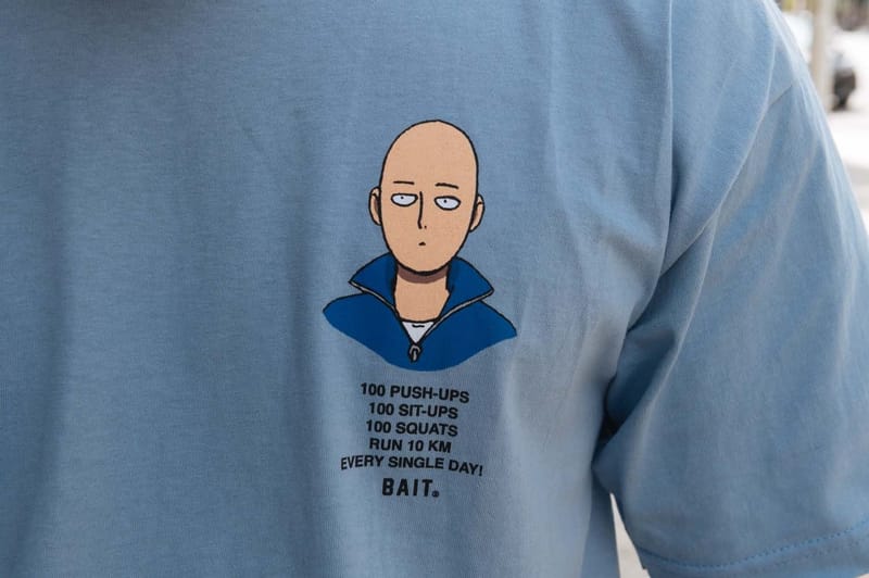 一拳公開！BAIT x《一拳超人》追加第二回聯乘服裝系列