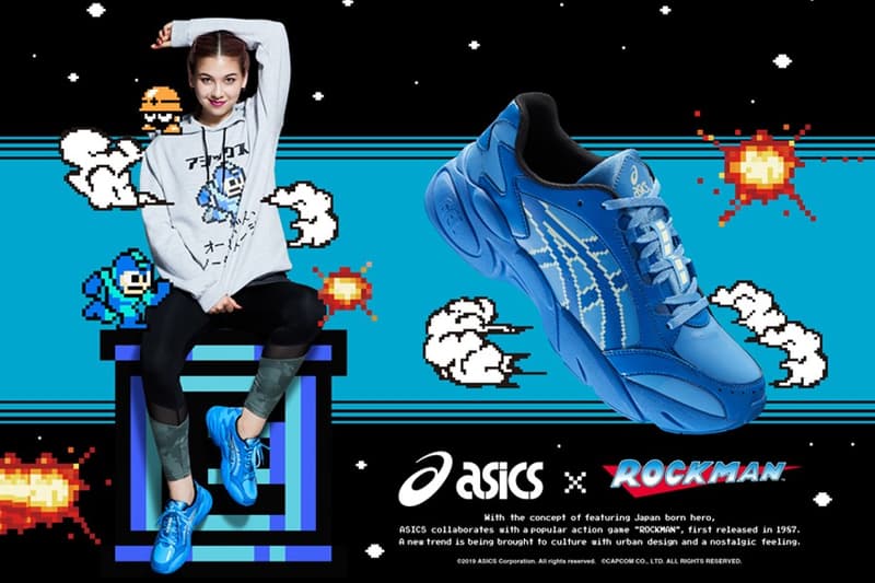 CAPCOM 洛克人聯乘 ASICS 推出 Gel-BND 鞋款