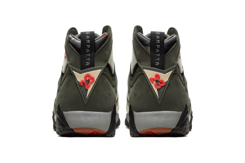 Patta x Air Jordan 7 別注「Icicle」配色上架情報公開