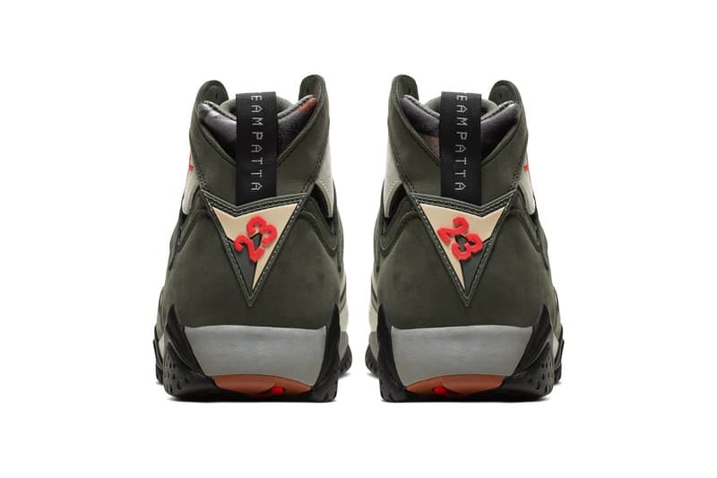 Patta x Air Jordan 7 別注「Icicle」配色上架情報公開
