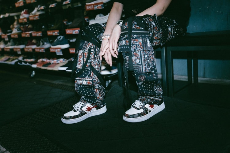 腰果花圖樣注入-Rogic x Starwalk 攜手發佈聯乘系列