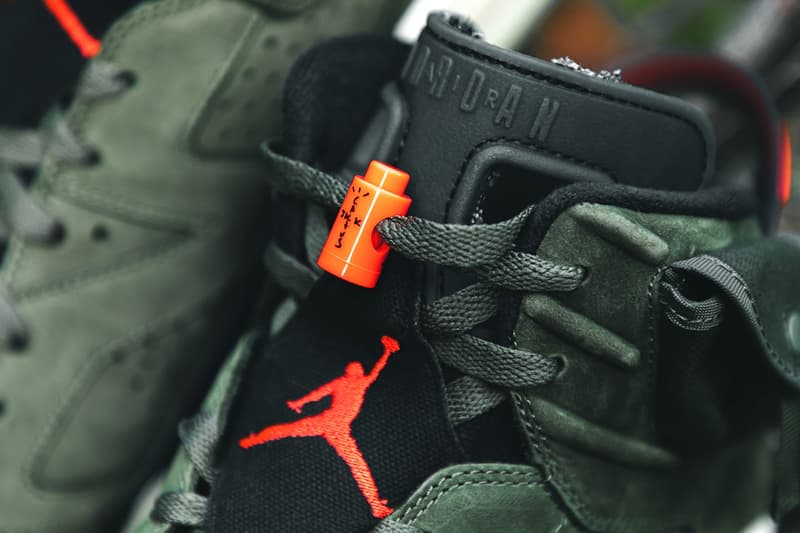 HYPEBEAST 搶先近賞 Travis Scott x Air Jordan 6「Cactus Jack」