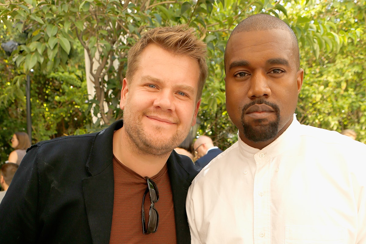 Kanye West 先後登上 Jimmy Kimmel 與 James Corden 知名脫口秀獻唱歌曲