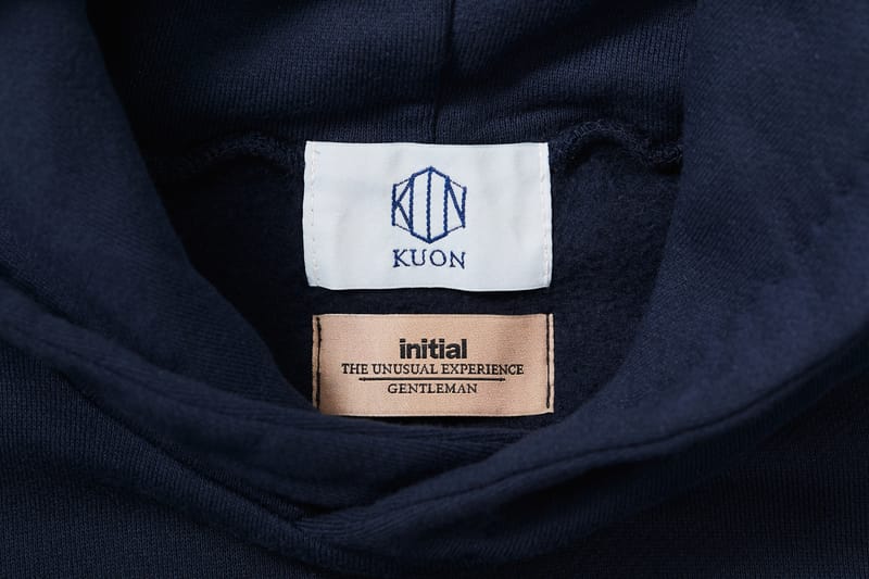KUON x initial Gentleman 攜手別注古式拼布衛衣