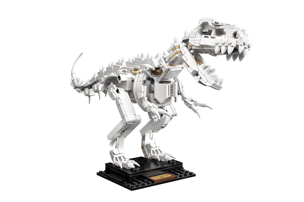 翻生侏羅館－LEGO 推出恐龍化石積木模型套裝