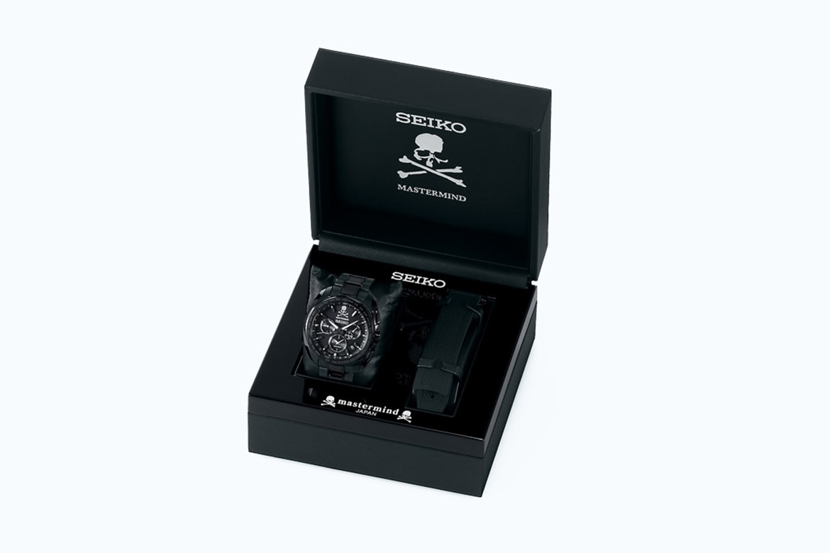 暗黑時計 − mastermind JAPAN x Seiko 全新聯乘 Astron 腕錶發佈