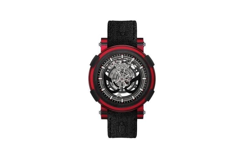 瑞士錶廠 RJ x Marvel 聯乘 Spider-Man 主題 ARRAW Tourbillion 腕錶發佈