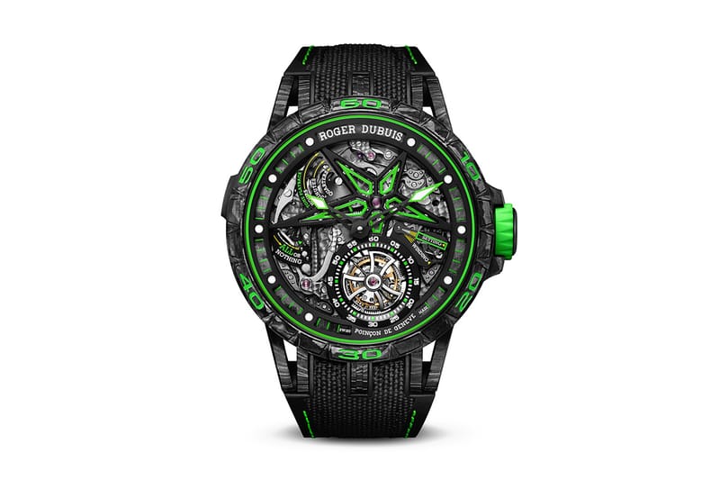 造錶之極致 − 揭示 Roger Dubuis 全新碳纖維物料鏤空腕錶