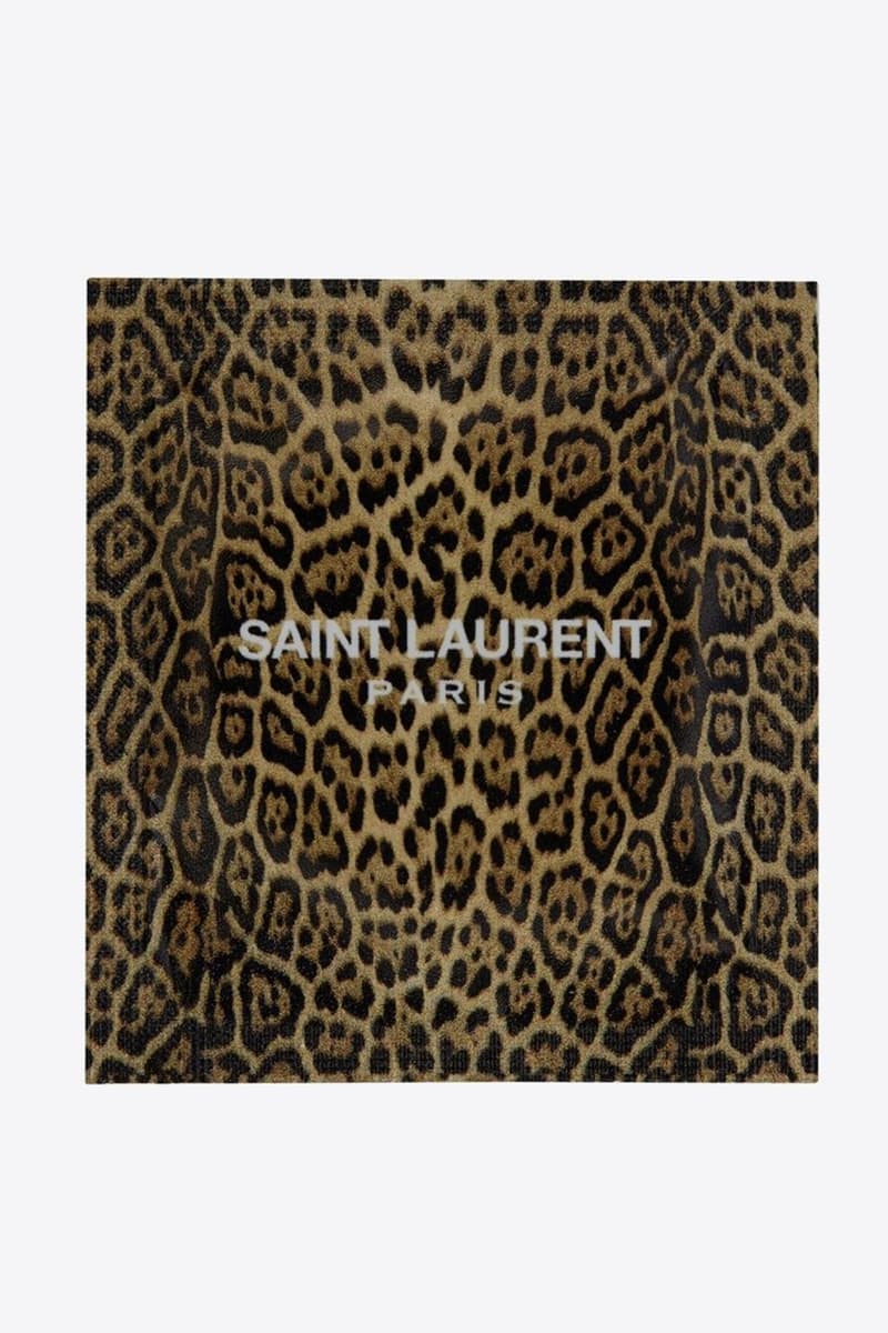 Saint Laurent 推出要價 €2 歐元之別注避孕套系列