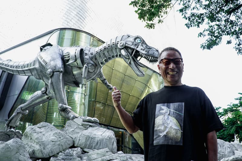 一窺空山基於《SORAYAMA Space Park by AMKK》展出之「生化暴龍」系列