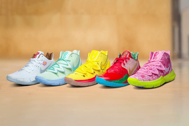 Spongebob Squarepants x Nike Kyrie 全系列即將再度補貨