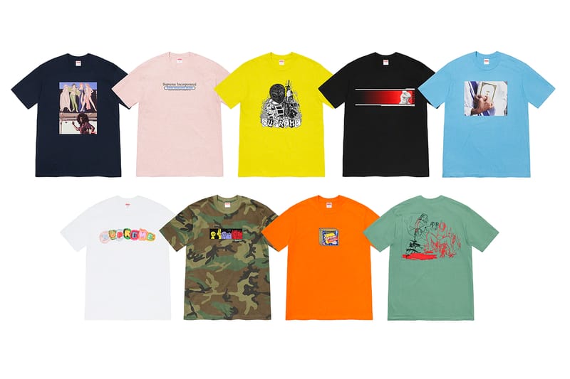 supreme 2019 tees