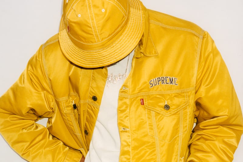 supreme levis hat