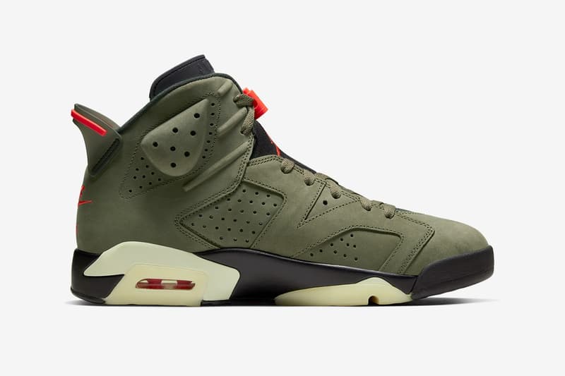 近賞 Travis Scott x Air Jordan 6「Cactus Jack」聯乘鞋款官方圖輯