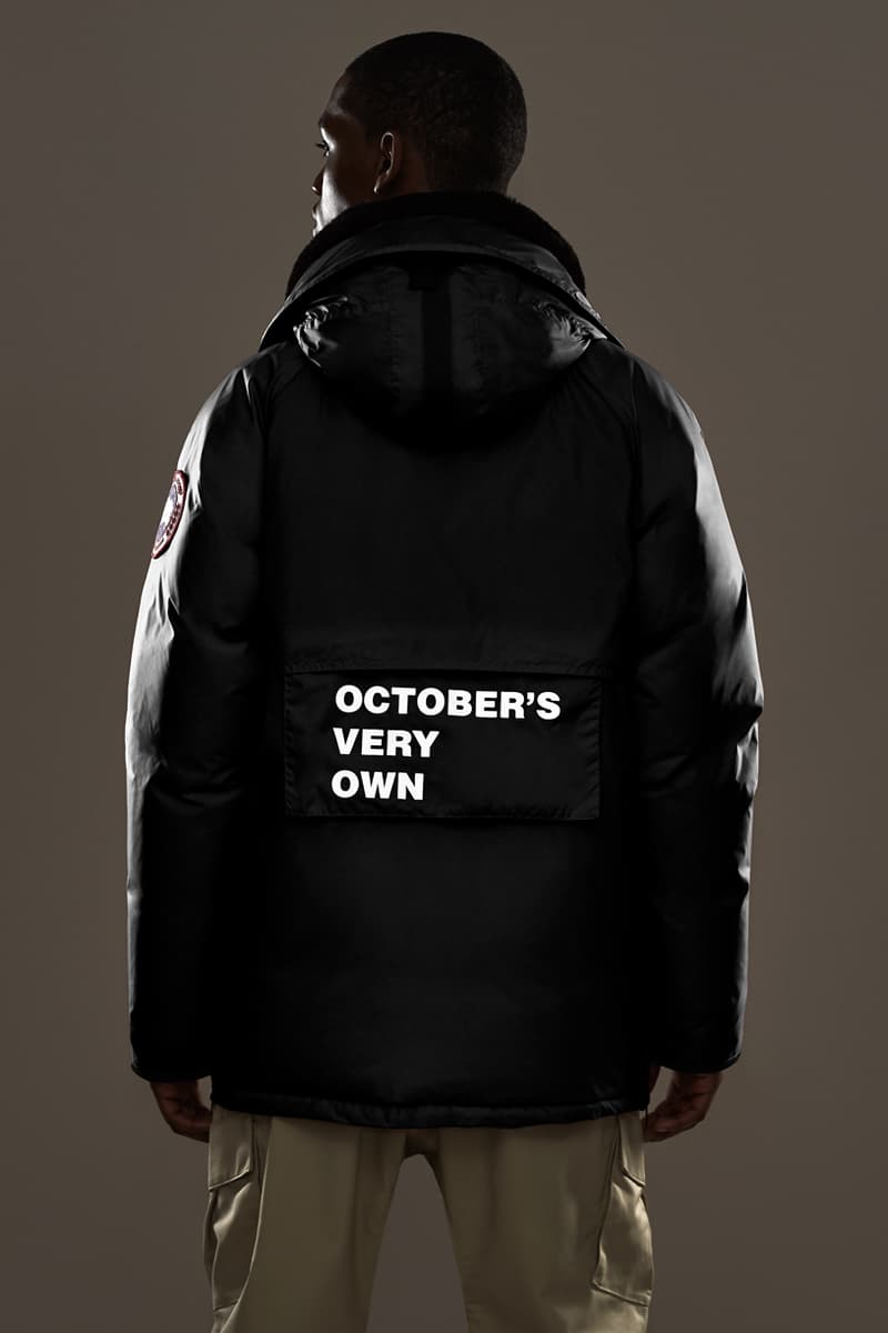Canada Goose x OVO 攜手推出別注羽絨系列
