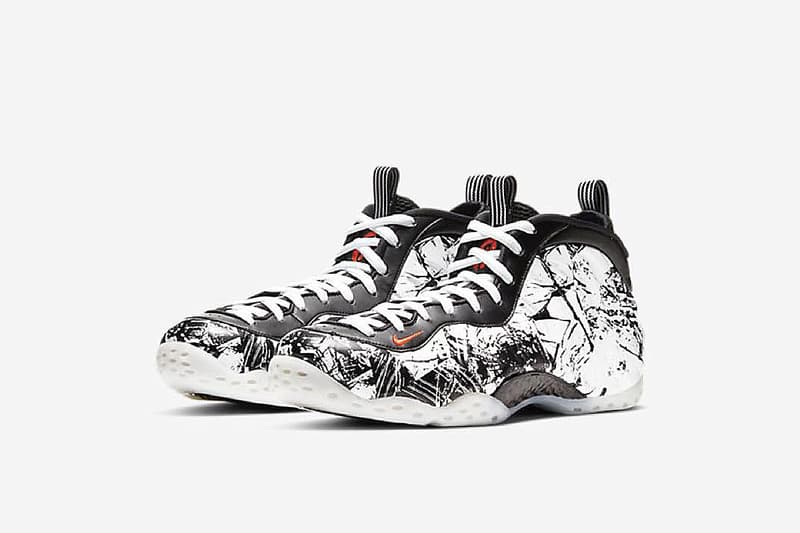 震撼碎裂效果-Nike 推出「爆板」Air Foamposite One「Shattered Backboard」