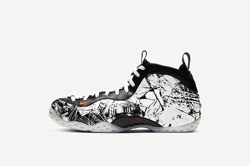 震撼碎裂效果－Nike 推出「爆板」Air Foamposite One「Shattered Backboard」