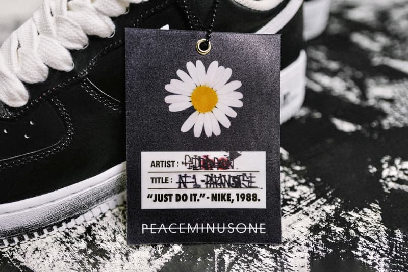 G-Dragon 作品加持!近賞 PEACEMINUSONE x Nike 全新聯乘 Air Force 1「Para-Noise」