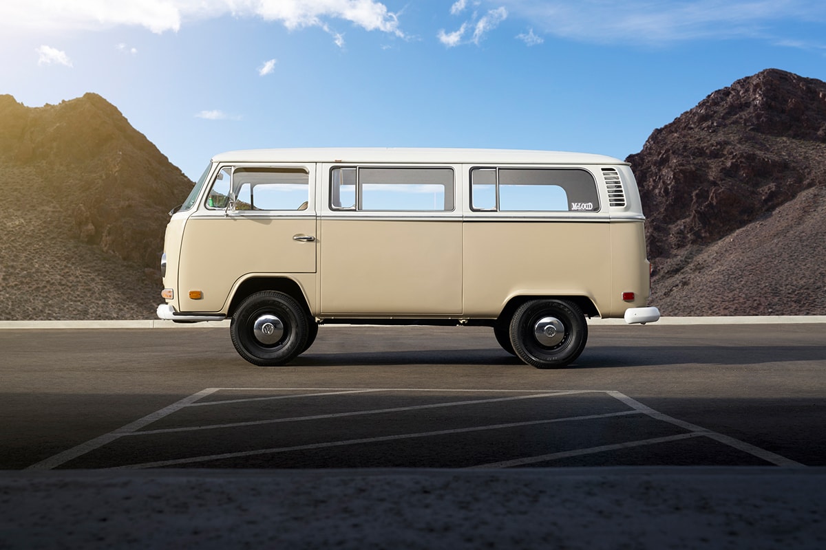 Volkswagen 電動化改裝經典 Type 2 迷你巴士