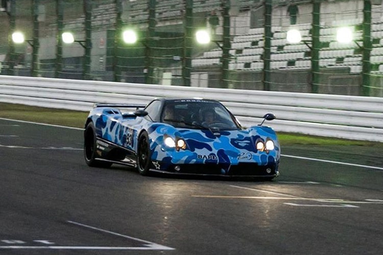 極速加持 − A BATHING APE® x Pagani Automobili 聯乘超跑實車亮相