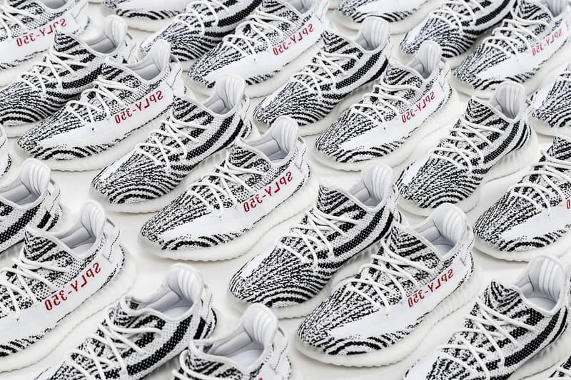 adidas Originals YEEZY BOOST 350 V2 人氣配色「Zebra」有望再次補貨