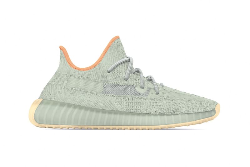 YEEZY BOOST 350 V2 最新配色「Desert Sage」曝光