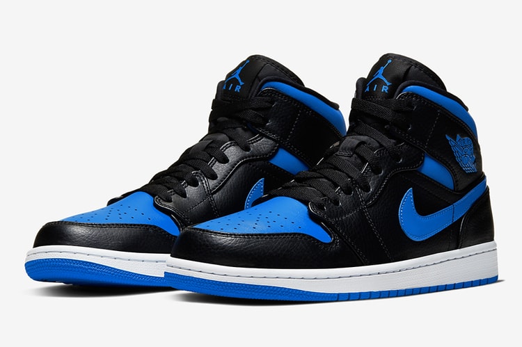Air Jordan 1 Mid 最新配色「Royal」官方圖輯正式曝光