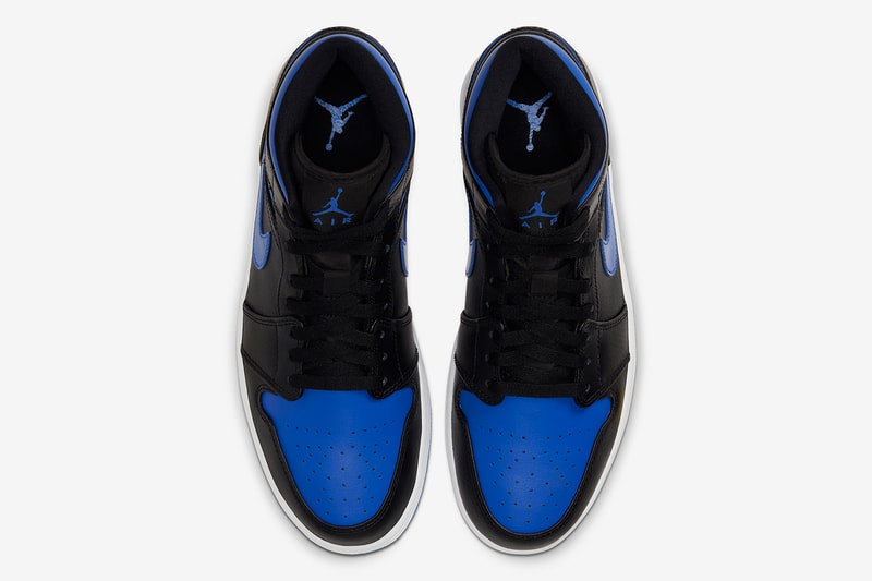 Air Jordan 1 Mid 最新配色「Royal」官方圖輯正式曝光