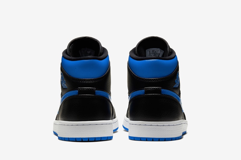 Air Jordan 1 Mid 最新配色「Royal」官方圖輯正式曝光
