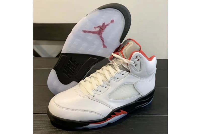 Air Jordan 5 OG 經典配色「Fire Red」將於 2020 年正式登場