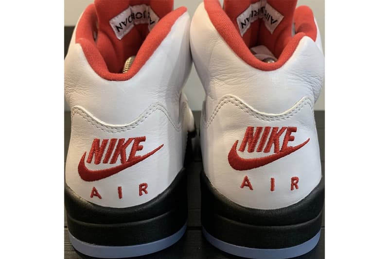 Air Jordan 5 OG 經典配色「Fire Red」將於 2020 年正式登場