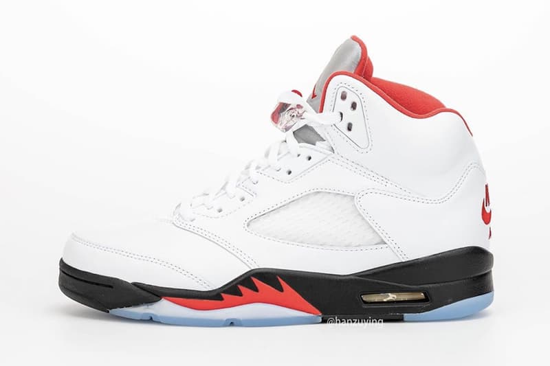 Air Jordan 5 OG 經典配色「Fire Red」近賞圖輯正式曝光