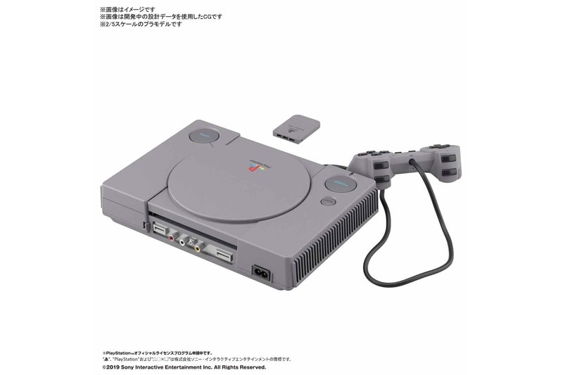 懷舊時光 − BANDAI 推出 2:5 比例 Sony 初代 PlayStation、Sega Saturn 復刻模型
