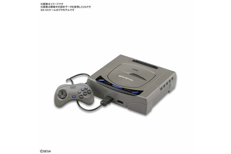 懷舊時光 − BANDAI 推出 2:5 比例 Sony 初代 PlayStation、Sega Saturn 復刻模型