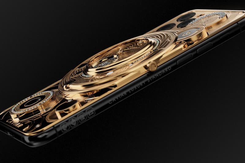 Caviar 打造要價 $70,000 美元黃金陀飛輪 iPhone 11 Pro