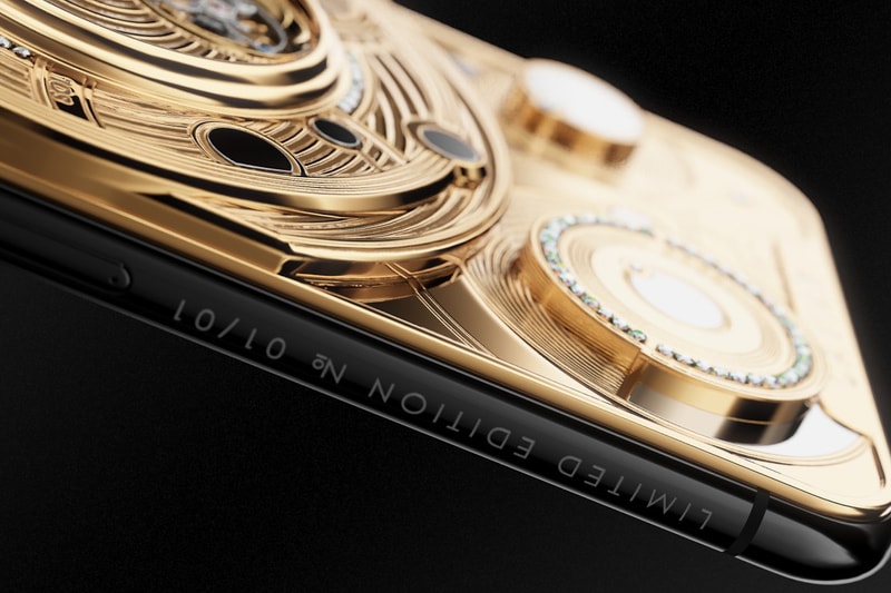 Caviar 打造要價 $70,000 美元黃金陀飛輪 iPhone 11 Pro