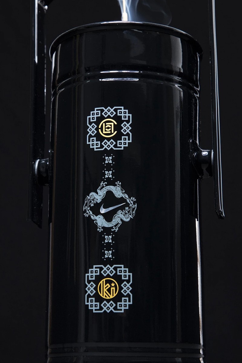 fragment design x CLOT x Nike 聯名系列「Black Silk」推出外套、線香座組合