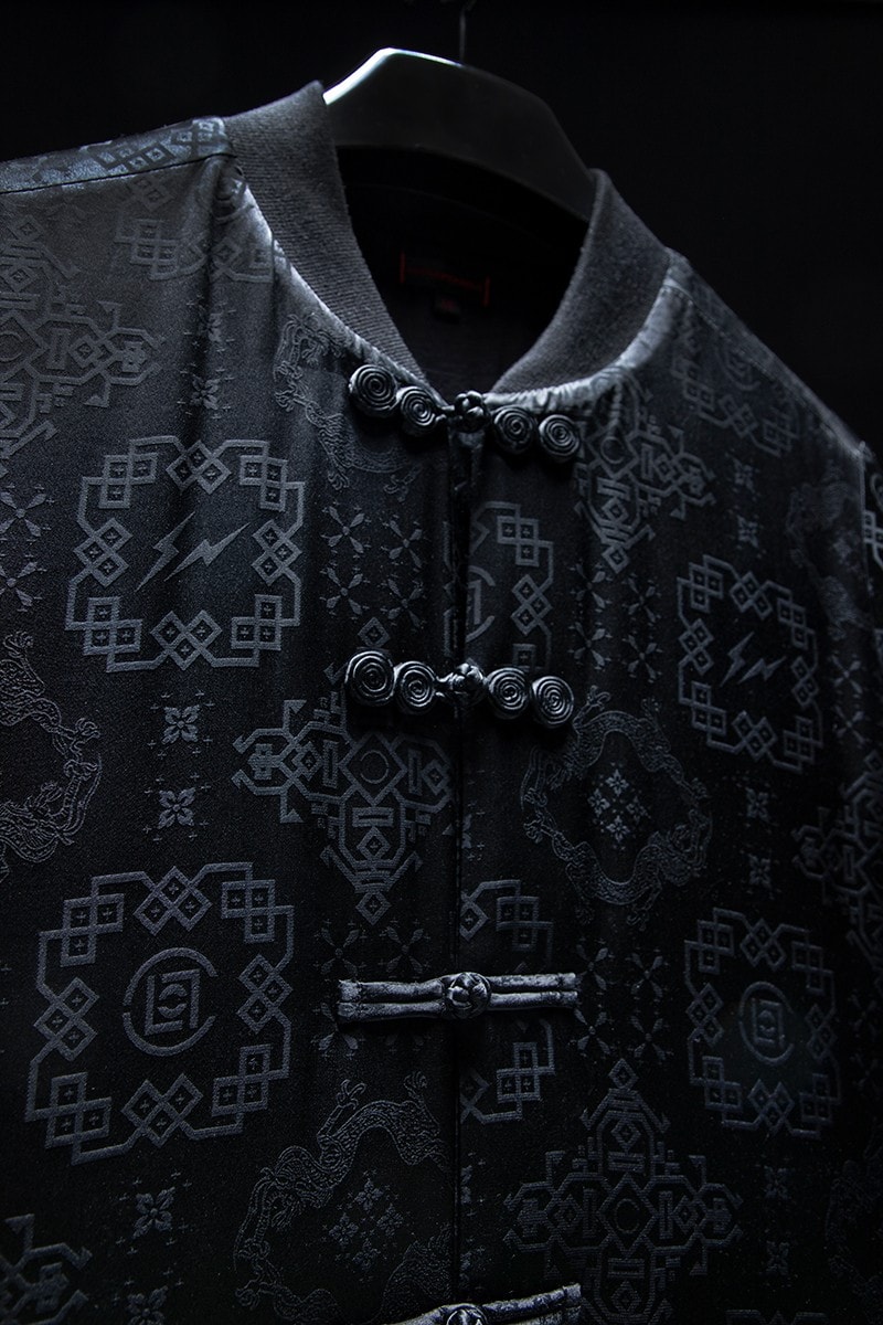 fragment design x CLOT x Nike 聯名系列「Black Silk」推出外套、線香座組合