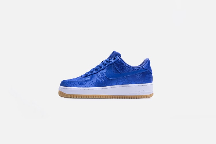 CLOT x NIKE「Royal University Blue Silk」Air Force 1 香港區抽籤情報公開