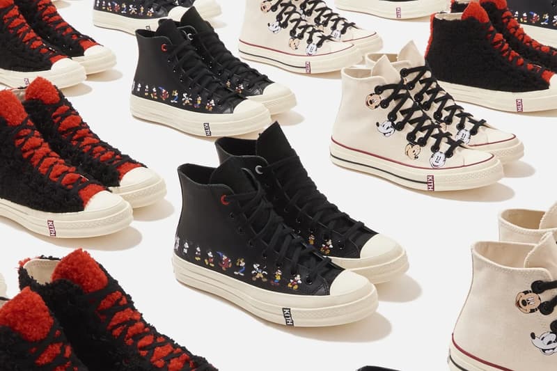 KITH 正式發佈 Converse x Disney 三方聯乘鞋款系列