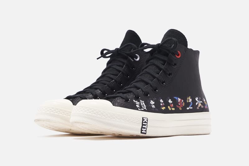 KITH 正式發佈 Converse x Disney 三方聯乘鞋款系列