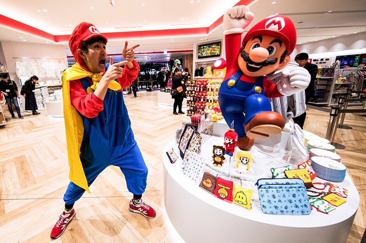 率先走進 Nintendo 位於 Shibuya PARCO 官方全新店舖