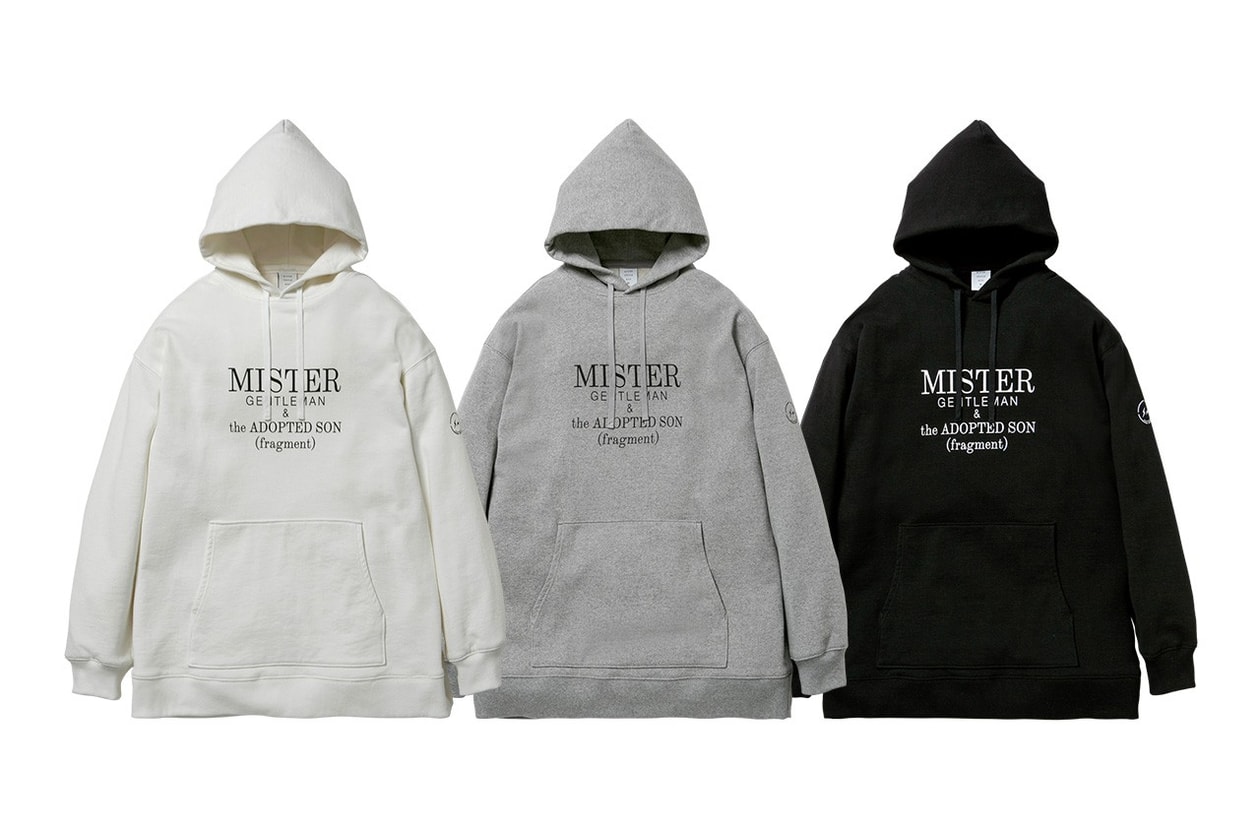 fragment design x MISTERGENTLEMAN 全新聯乘系列正式發佈